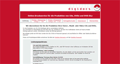 Desktop Screenshot of cd-dvd-bedrucken.de